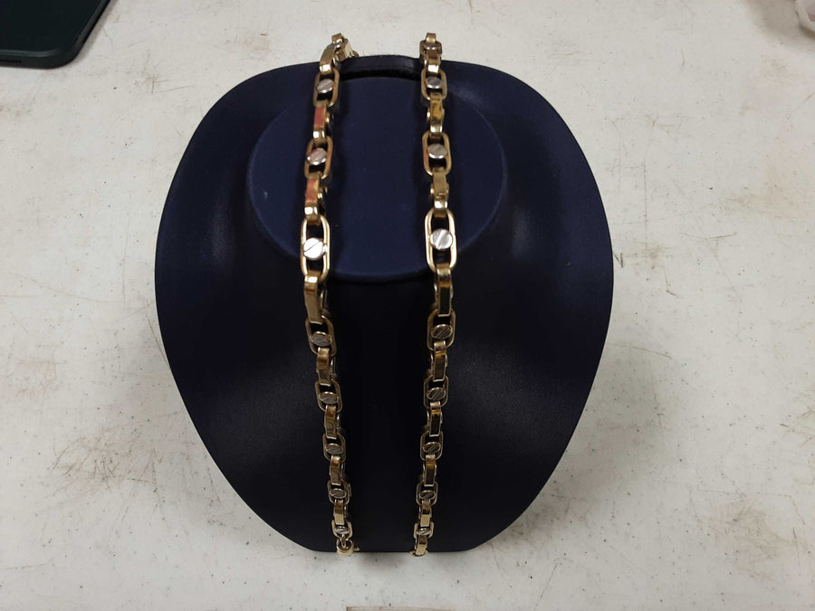 Link Chain - Yellow Gold 10k (.417) 32.6 grams 22 inch