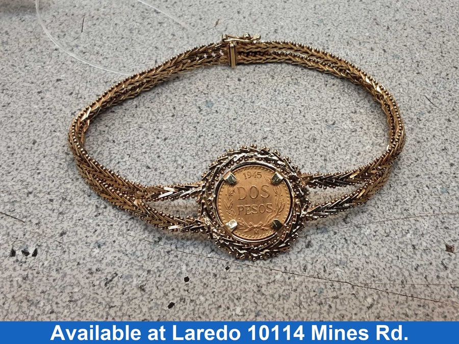 Bracelet - Yellow Gold 14k (.585) 13.6 grams 7 inch