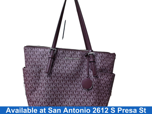 Michael Kors Dc-2205 Purple Purse / Handbag