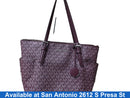Michael Kors Dc-2205 Purple Purse / Handbag