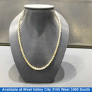 Rope Chain - Yellow Gold 14k (.585) 16.1 grams 20 inch