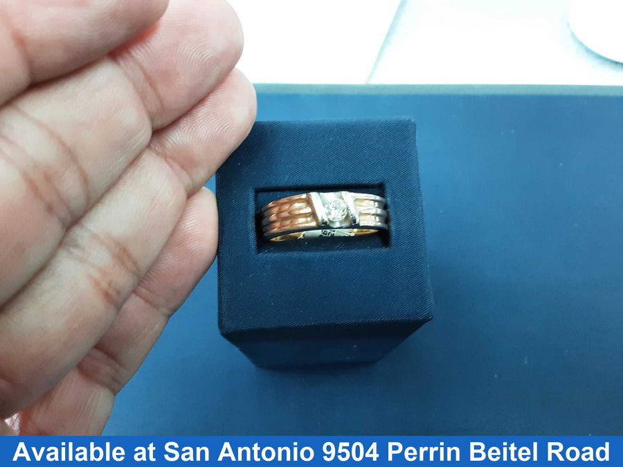 Men's Ring - Yellow Gold 14k (.585) 8.5 grams Size 20