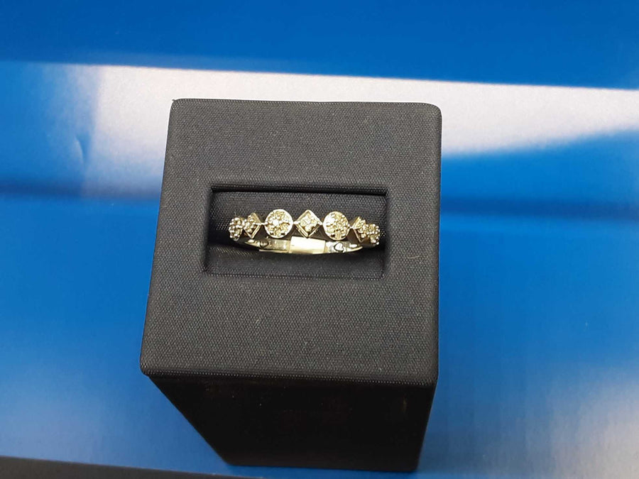 Women's Ring - White Gold 10k (.417) 2 grams Size 20