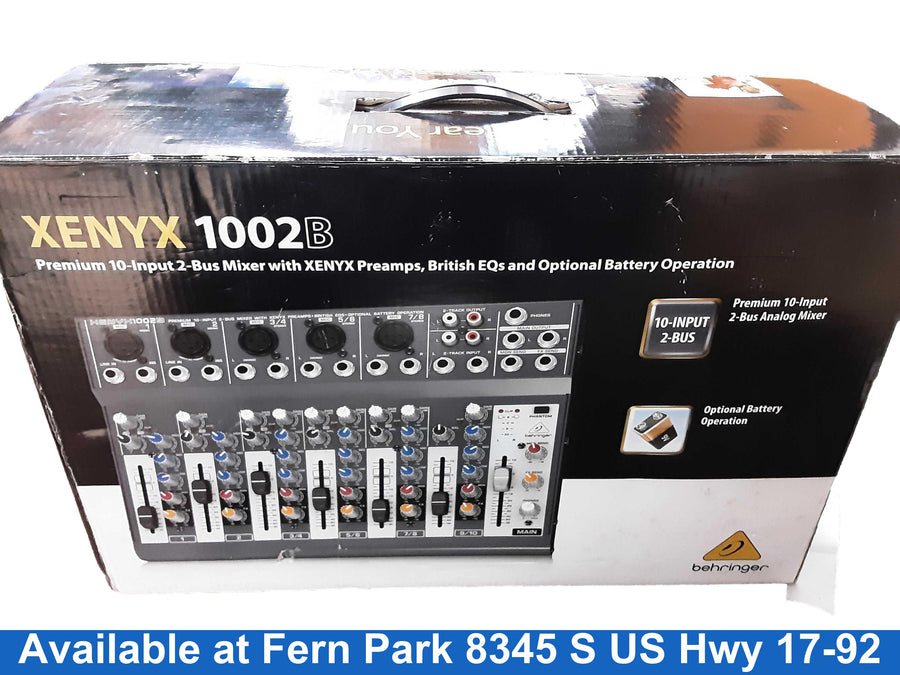 Behringer Xenyx 1002b Black