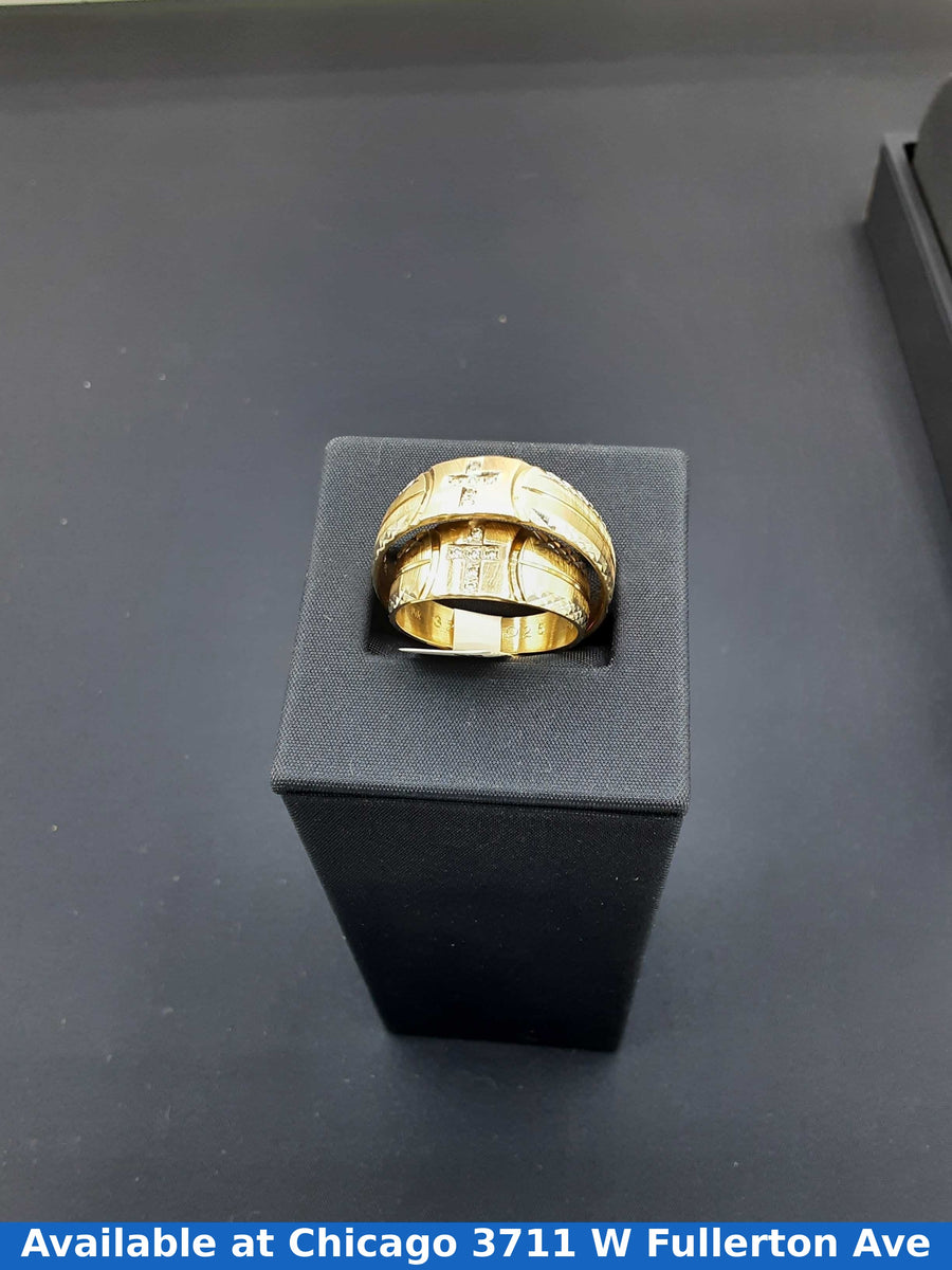 Ring - Engagement Set - Yellow Gold 14k (.585) 9.5 grams Size 10