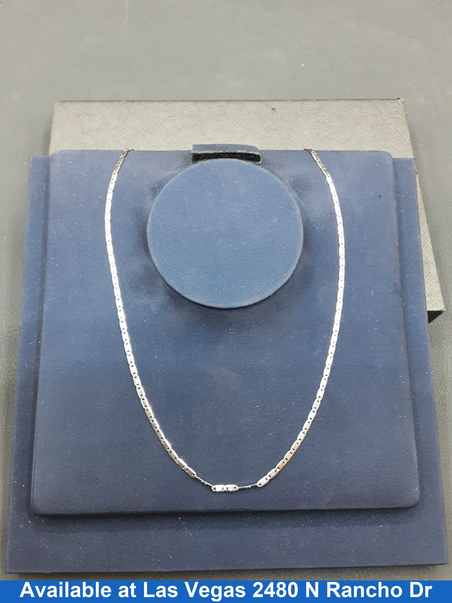 Gucci Chain - White Gold 18k (.750) 5 grams 18 inch