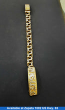ID Bracelet - Yellow Gold 14k (.585) 42.9 grams 7 inch