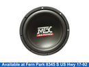 Mtx Audio Tne212d Black Car Sub-Woofer