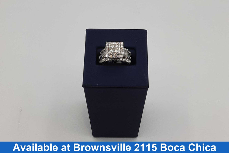 Women's Ring - White Gold 14k (.585) 8.4 grams Size 7
