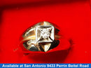 Men's Ring - Yellow Gold 14k (.585) 5.9 grams Size 9