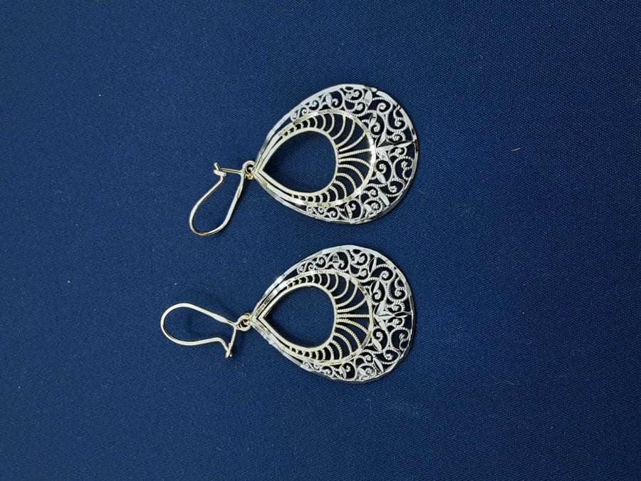 Filigree Earrings - Yellow Gold 14k (.585) 4 grams