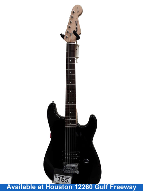 Fender Starcaster Mini Strat Black Electric Classic Guitar