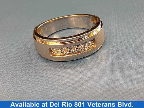 Ring - Wedding Band - White Gold 10k (.417) 4.7 grams Size 10