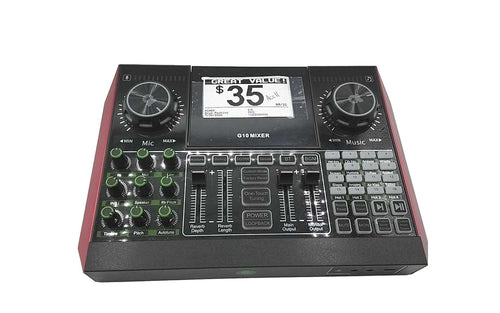 Mixer G10 Black Drum Machine