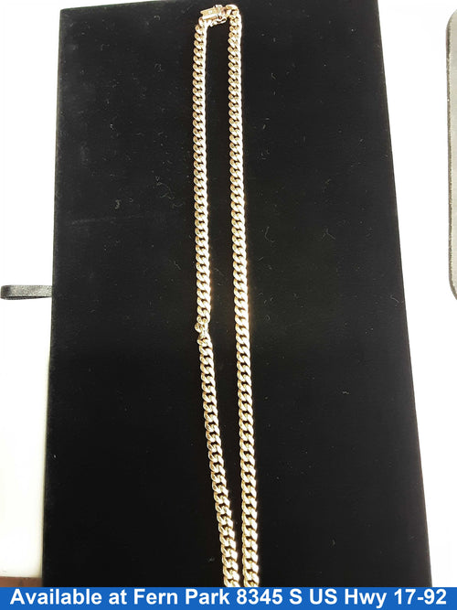 Cuban Link Chain - Yellow Gold 10k (.417) 38.8 grams 27 inch