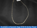Figaro Chain - Yellow Gold 14k (.585) 3.5 grams 16 inch