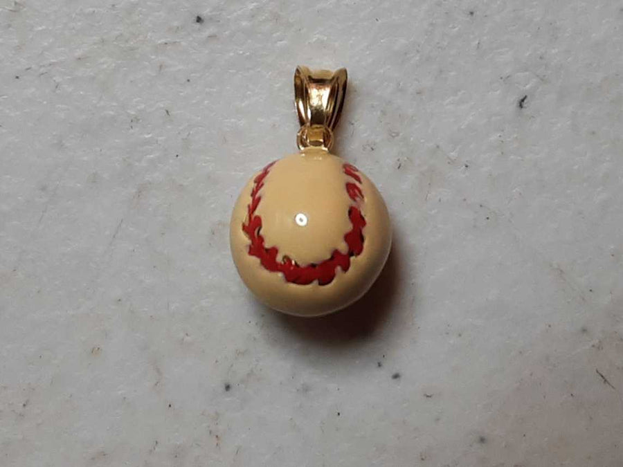 Sports Pendant - Yellow Gold 14k (.585) 1.5 grams