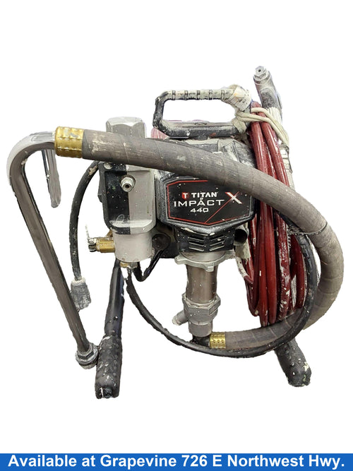 Titan Impact X 440 Red Airless Paint Sprayer