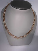 Figaro Chain - Yellow Gold 14k (.585) 25.1 grams 22 inch