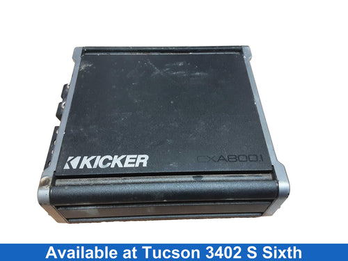 Kicker Cxa800.1 Black Car Audio Amplifier