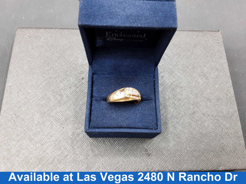 Men's Ring - Yellow Gold 14k (.585) 5.7 grams Size 10.5