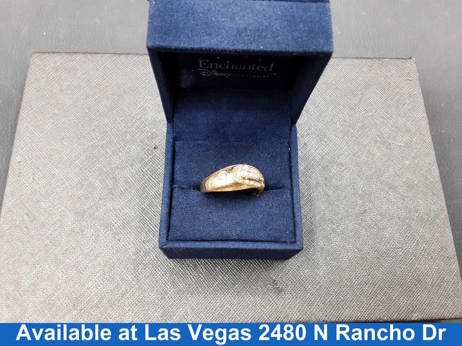 Men's Ring - Yellow Gold 14k (.585) 5.7 grams Size 10.5