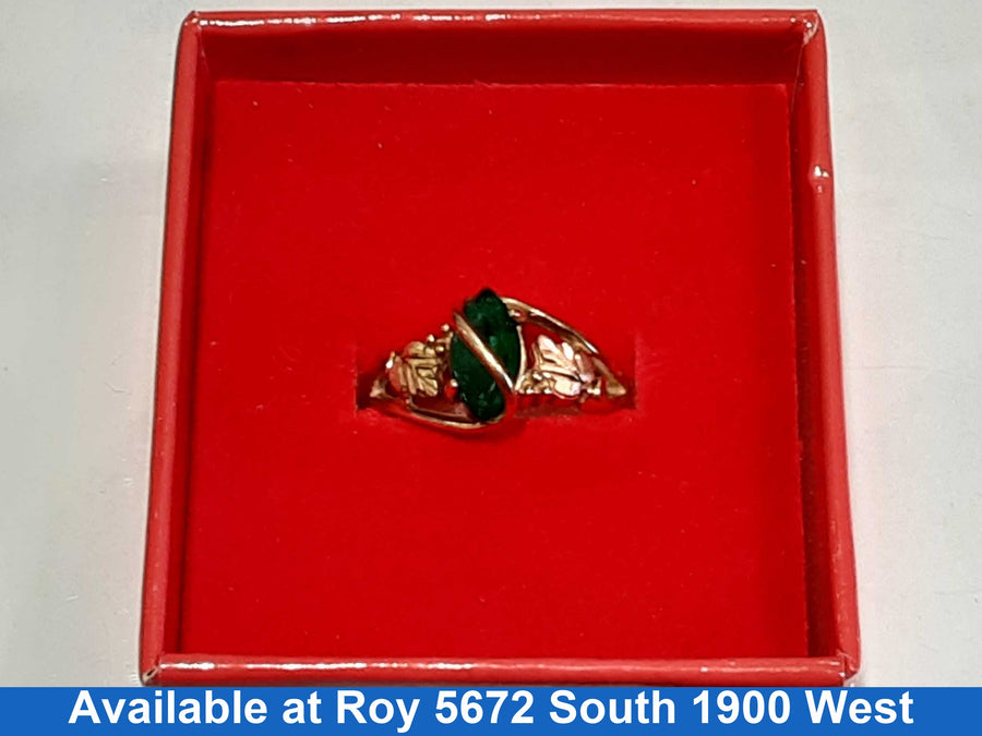 Women's Ring - Yellow Gold 10k (.417) 2.4 grams Size 8
