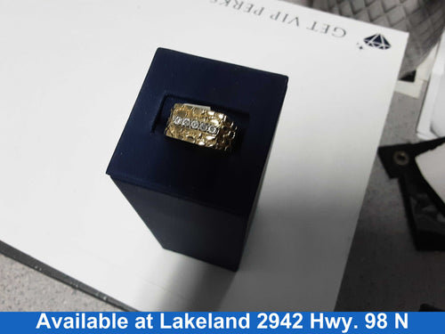 Ring - Wedding Band - Yellow Gold 10k (.417) 2.8 grams Size 7