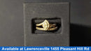 Ring - Engagement Set - Silver 4.4 grams Size 7.5