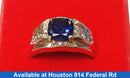 Men's Ring - Yellow Gold 10k (.417) 4.1 grams Size 10.5