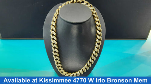 Cuban Link Chain - Yellow Gold 10k (.417) 60 grams 23 inch