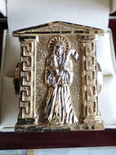 Men's Ring - Yellow Gold 10k (.417) 12.7 grams Size 10