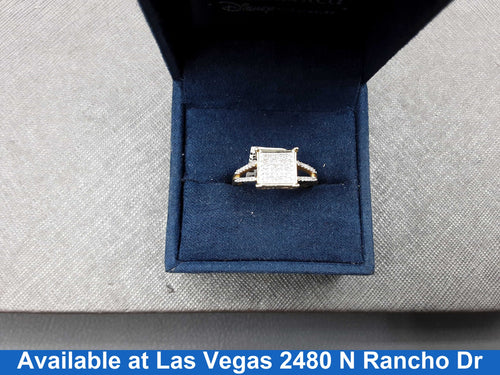 Women's Ring - Yellow Gold 10k (.417) 3.1 grams Size 8.5