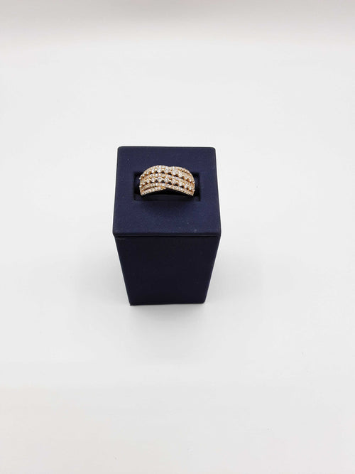 Women's Ring - Yellow Gold 10k (.417) 3.6 grams Size 9