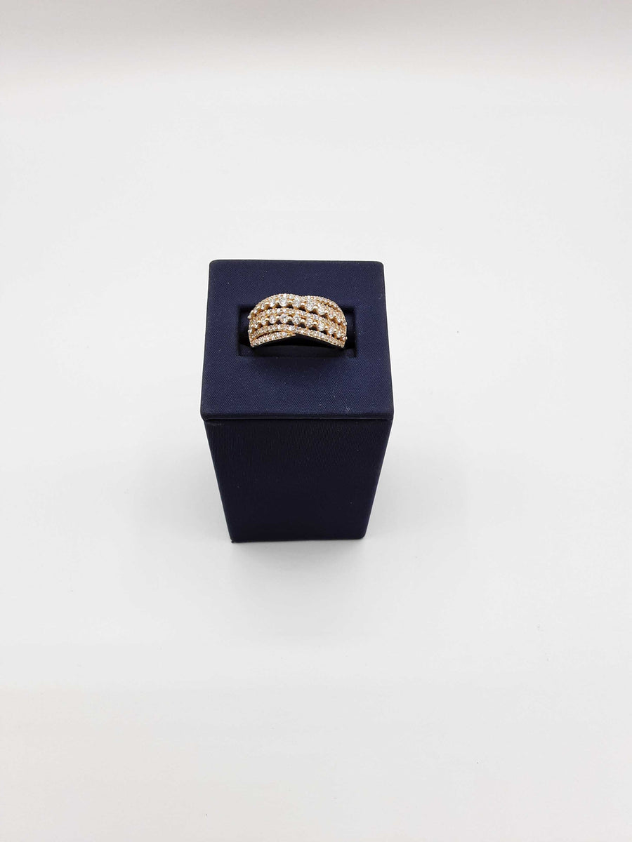Women's Ring - Yellow Gold 10k (.417) 3.6 grams Size 9