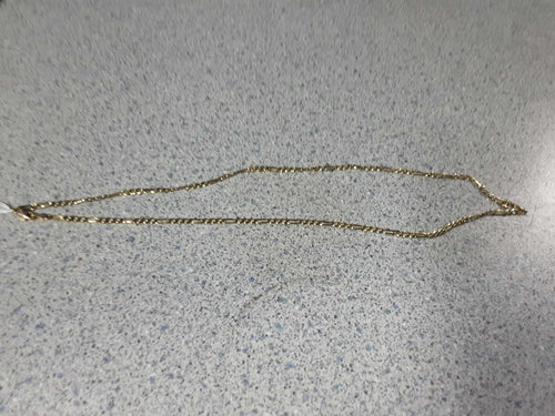 Figaro Chain - Yellow Gold 10k (.417) 1.7 grams 16 inch