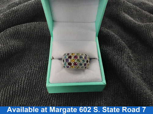 Women's Ring - Silver 9.3 grams Size 7