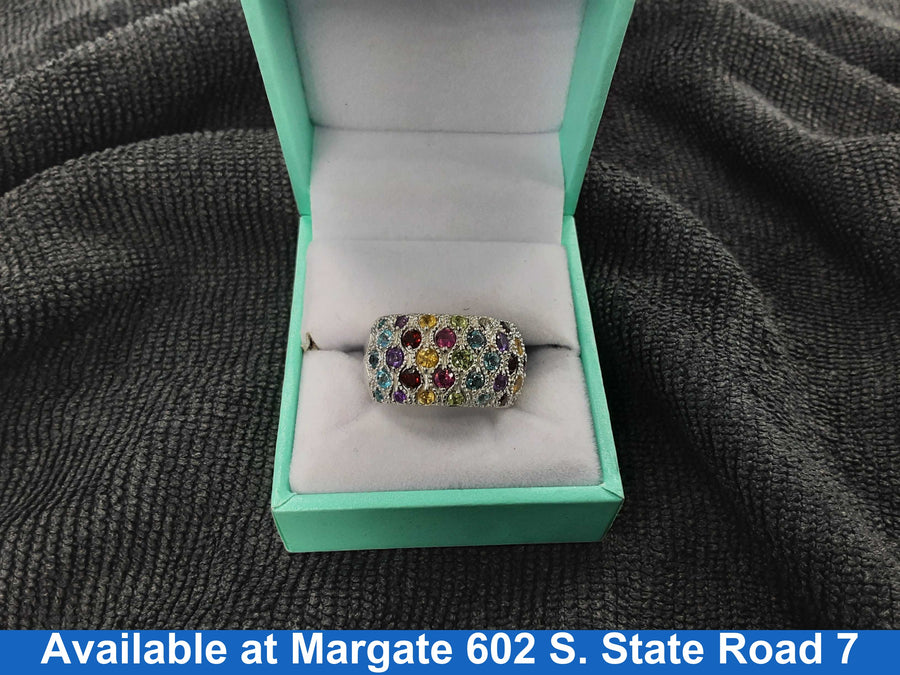 Women's Ring - Silver 9.3 grams Size 7