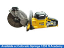 Dewalt Dcs692 Yellow Cordless Cut Off Saw