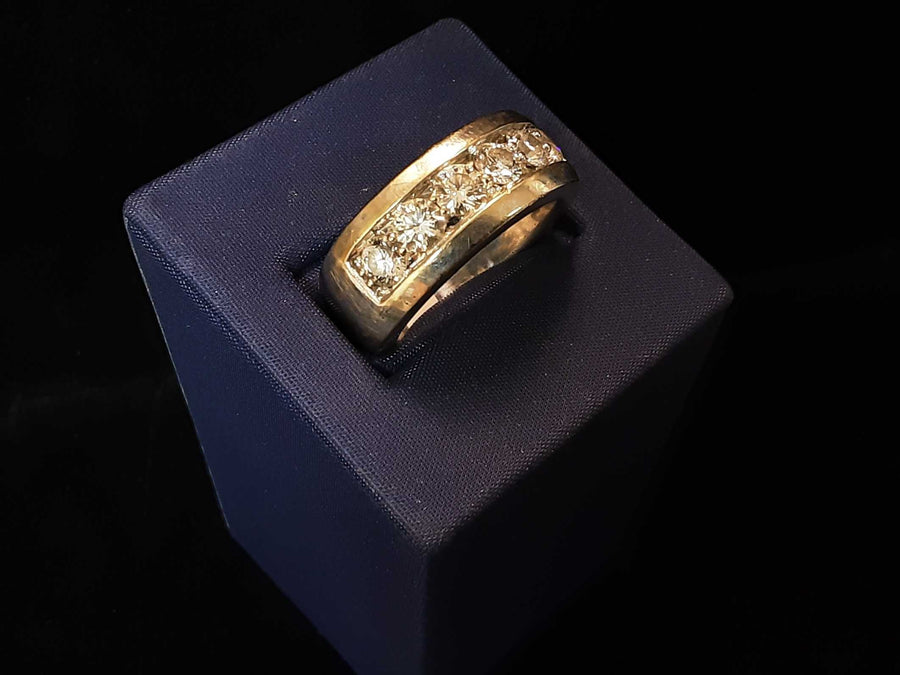 Men's Ring - White Gold 14k (.585) 16.9 grams Size 8