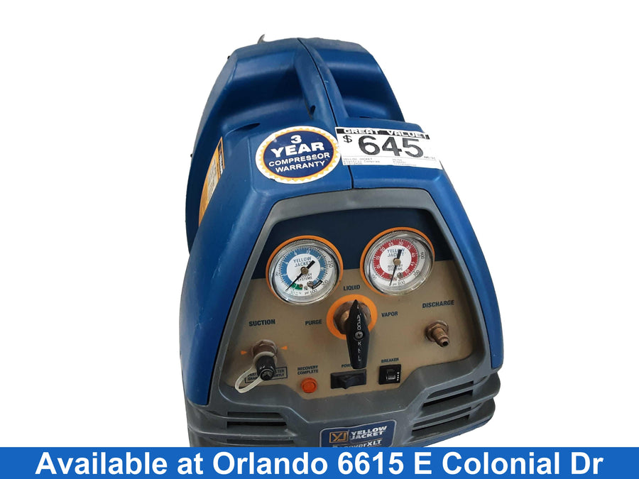 Yellow Jacket 95760 Blue Electric Compressor