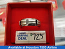 Ring - Wedding Band - White Gold 14k (.585) 6.2 grams Size 10