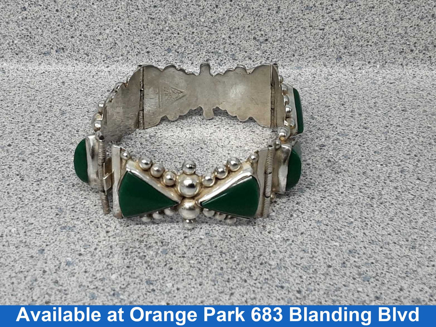 Bangle Bracelet - Silver 41.2 grams 8 inch