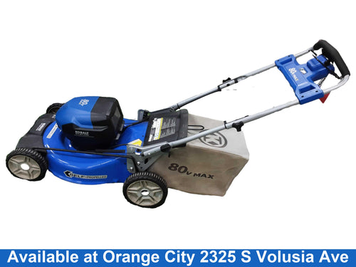 Kobalt Kmp6080-06 Blue Corded Push Lawn Mower