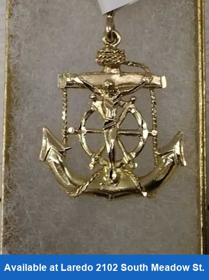 Religious Pendant - Yellow Gold 14k (.585) 7.5 grams