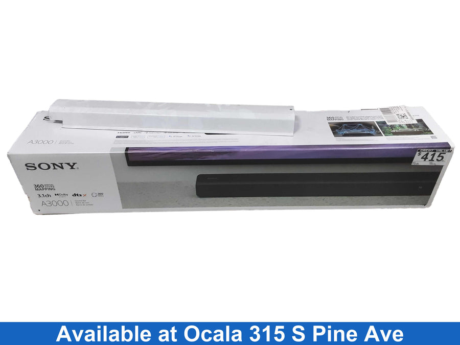 Sony A3000 Black Home Sound Bar Speaker