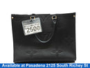 Louis Vuitton On The Go Gm Black Purse / Handbag