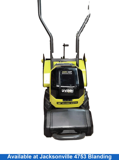 Ryobi Ry40702vnm Green Cordless Tiller