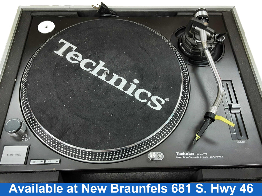 Technics Sl-1210mk2 Black Home Turntable