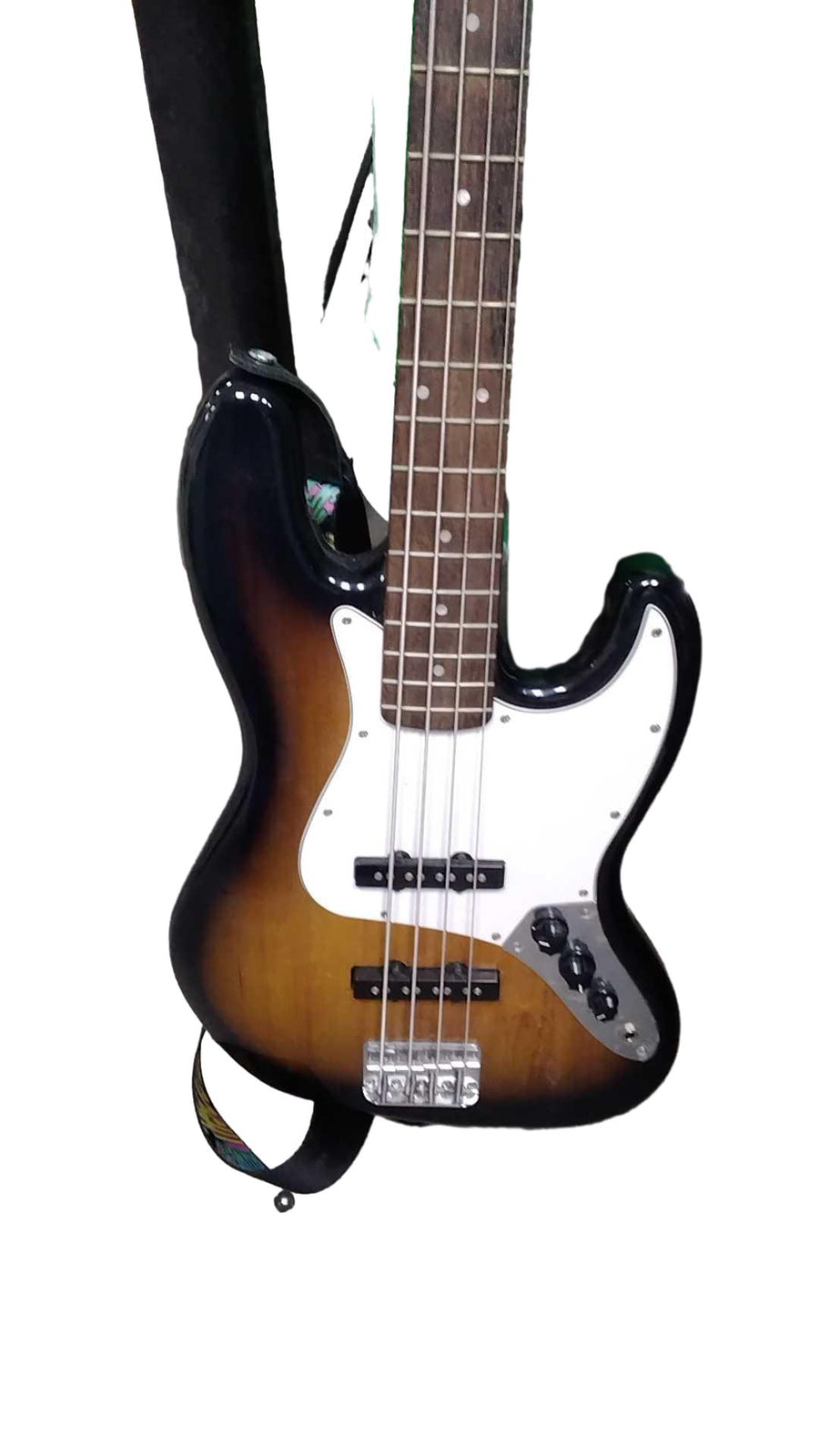 Squire Jbass Black Electric Bass Guitar